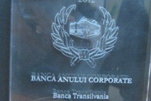 Banca Transilvania – Banca Anului, pentru activitatea de corporate